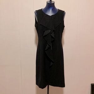 Tahari dress, size 8, black